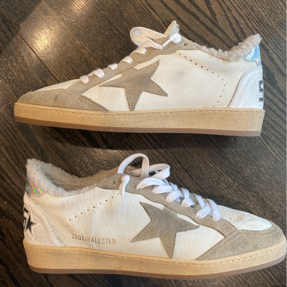 NEW- Golden Goose Sherpa Ball Star Sneaker, Size 43 - Picture 2 of 15